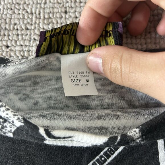 Vintage 90s Elvis Presley Jailhouse Rock AOP Sweatshirt Medium Liberty Flyer - Picture 7 of 13